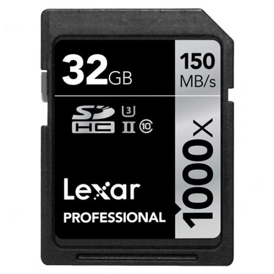 Lexar 32GB Professional 1000x UHS-II SDHC Hafıza Kartı