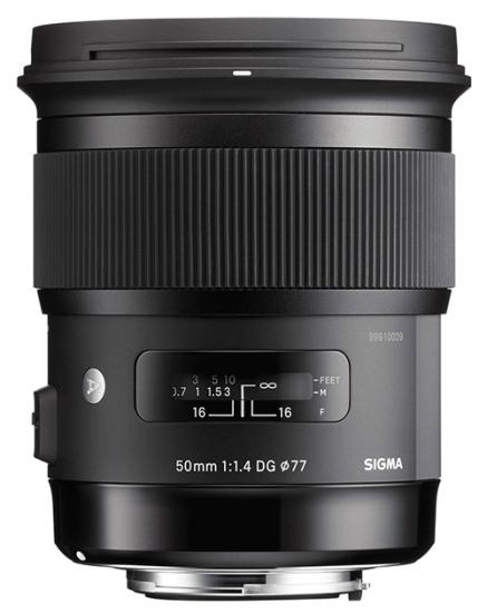 Sigma 50mm f/1.4 DG HSM Art Lens (Nikon)