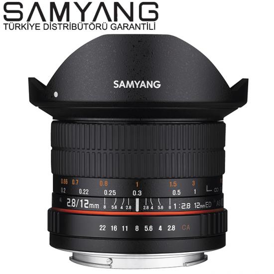 Samyang 12mm F2.8 ED AS NCS Fish-eye Lens Sony E Uyumlu