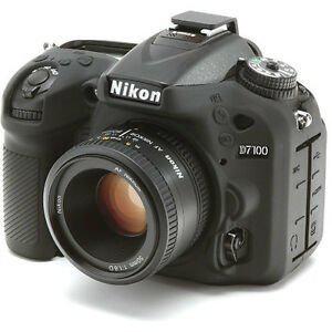 Andoer (Nikon D7100/D7200) İçin Koruyucu Silikon Kılıf (Siyah)
