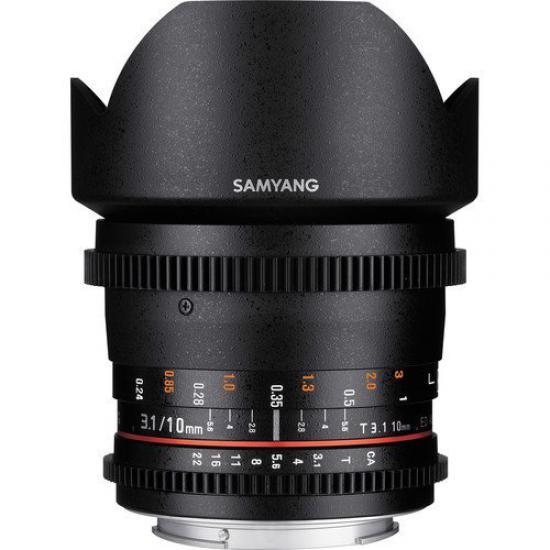 Samyang 10mm T3.1 VDSLR Lens (Nikon F)