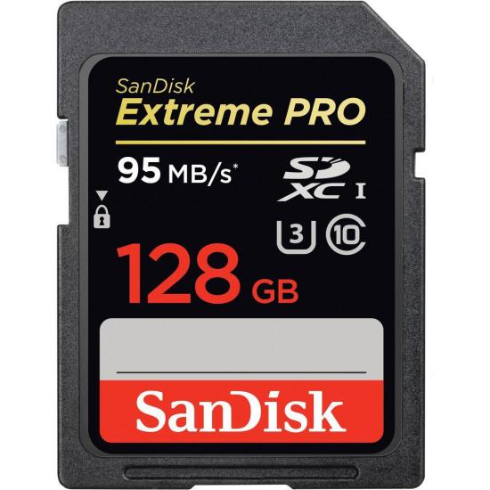 Sandisk 128GB Extreme Pro 95MB/s SD 95 MB/s 633X