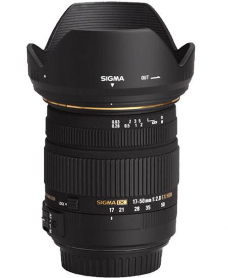 Sigma 17-50mm f/2.8 EX DC OS HSM Lens (Nikon F)