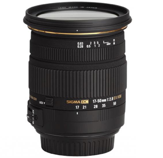 Sigma 17-50mm f/2.8 EX DC OS HSM Lens (Canon EF)