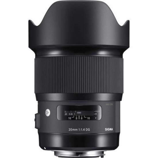 Sigma 20mm f/1.4 DG HSM Art Lens (Nikon F)