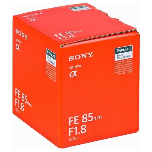 Sony FE 85mm F/1.8 Lens