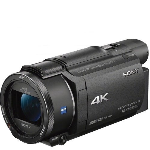  Sony AX53 Exmor R® CMOS sensörlü 4K Handycam® 4K Video Kamera 