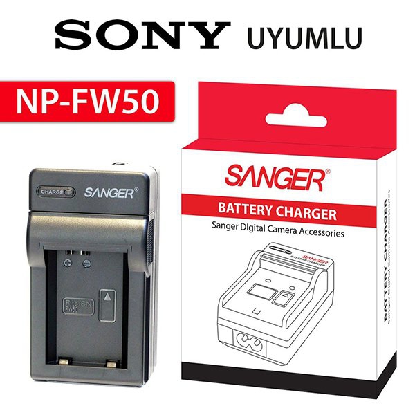 Sony A6000 Şarj Aleti Sanger FW50