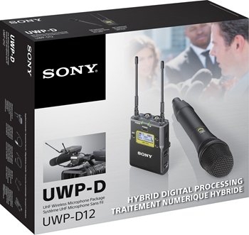 Sony UWP-D12 Wireless El Mikrofonu