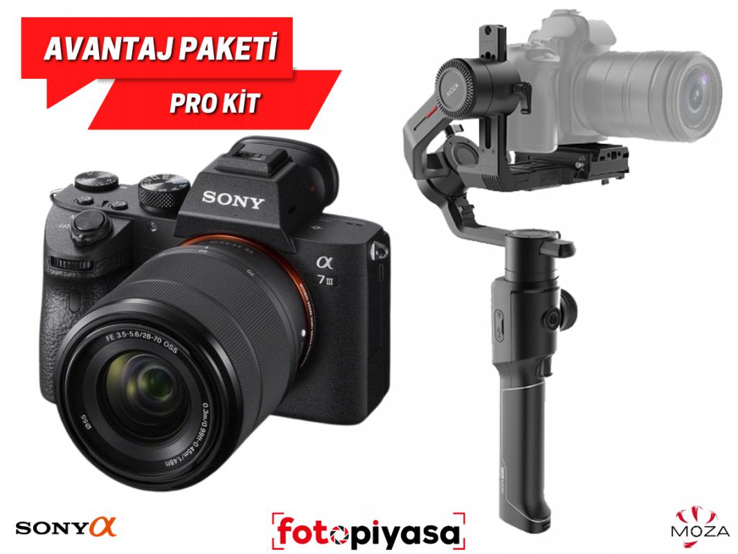 Sony A7 III 28-70mm OSS Lens Kit + Moza Air 2 Gimbal Kit